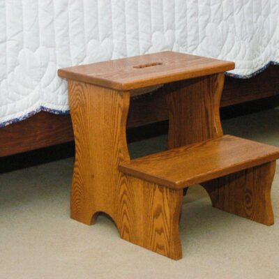 two step stool for bed or kitchen stool