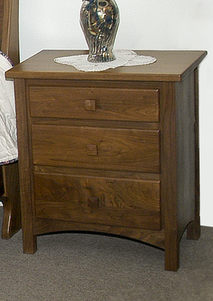 3 drawer mission night stand mission mission 3 drawer dresser