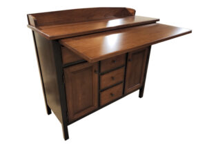 buffet with pull out serving work space