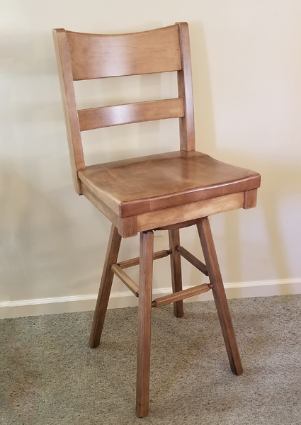 Ladderback bar stool