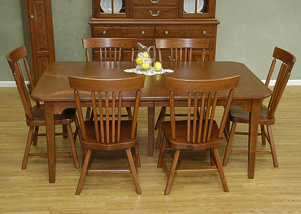 black walnut custom made table furniture store in Lancaster pa