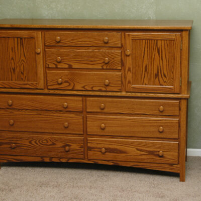 mule chest in oak