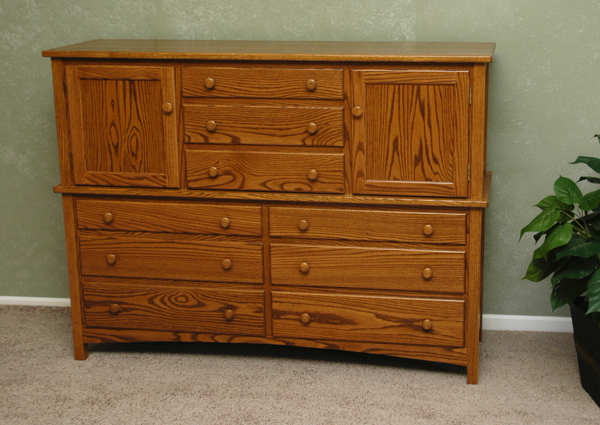 mule chest in oak