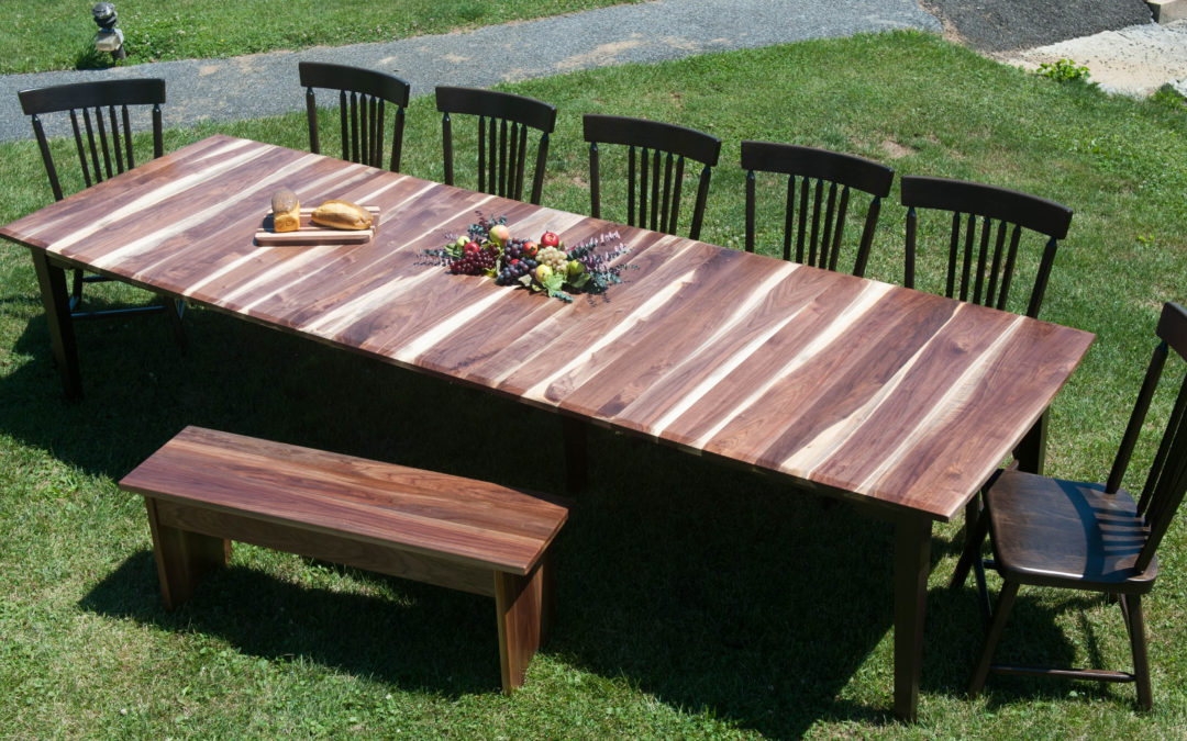 custom amish custom dining table