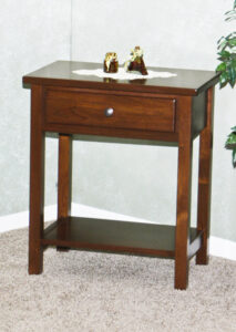 shaker night stand one drawer and shelf
