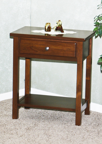 ShakernightStand1 shaker night stand one drawer and shelf