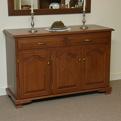 cherry traditional 54 inch buffet