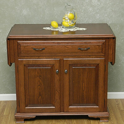 Dropleaf Server walnut wood