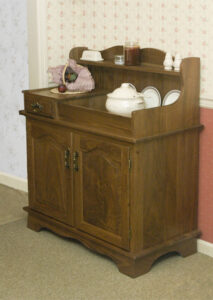 dry sink walnut handcrafted amish