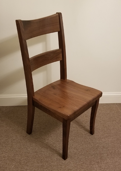 Ladderback side chair