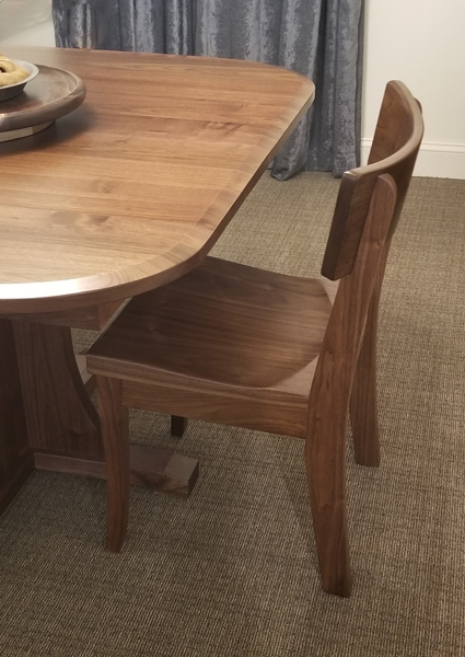 modern low back side chair mid-century modern wood chair